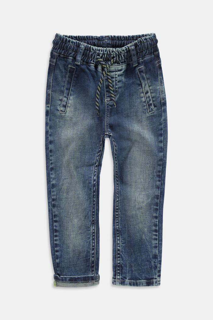 Jeans met tunnelkoord