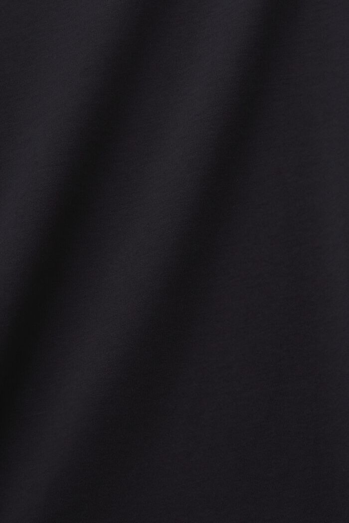 T-shirt à manches courtes et col ras-du-cou, BLACK, detail image number 5