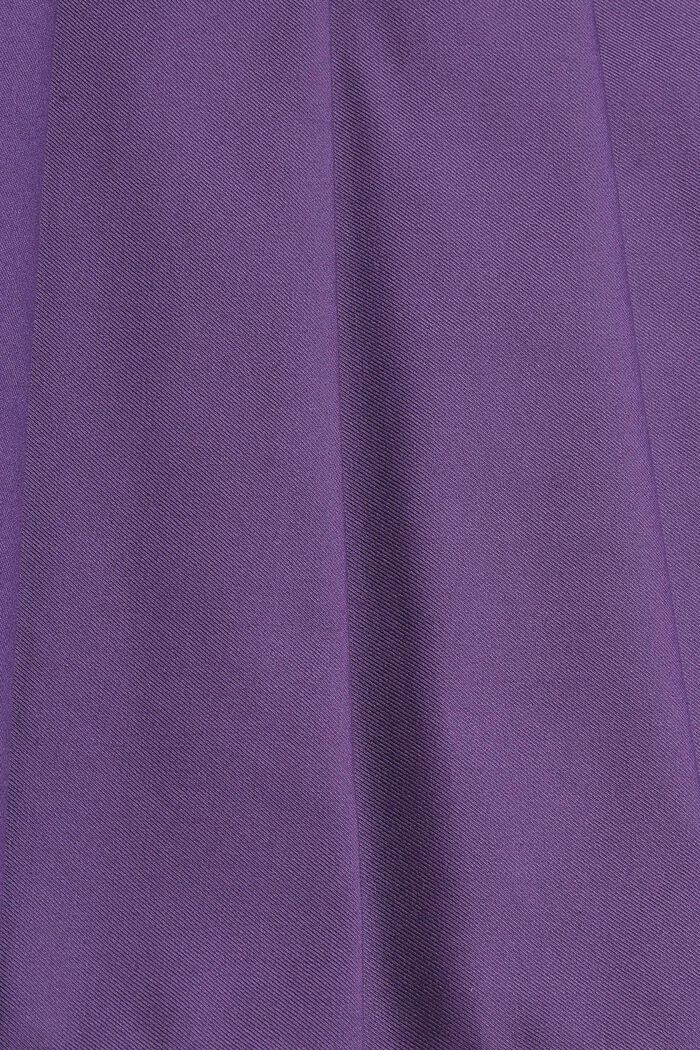 Mini-jupe à plis, DARK PURPLE, detail image number 4