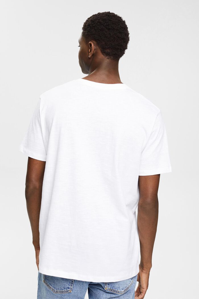 Jersey T-shirt, 100% katoen, WHITE, detail image number 3