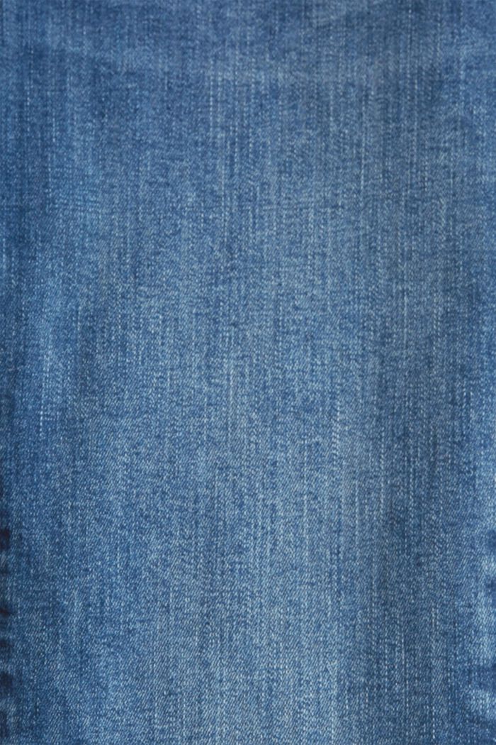 Bootcut-jeans van biologisch katoen, BLUE MEDIUM WASHED, detail image number 1