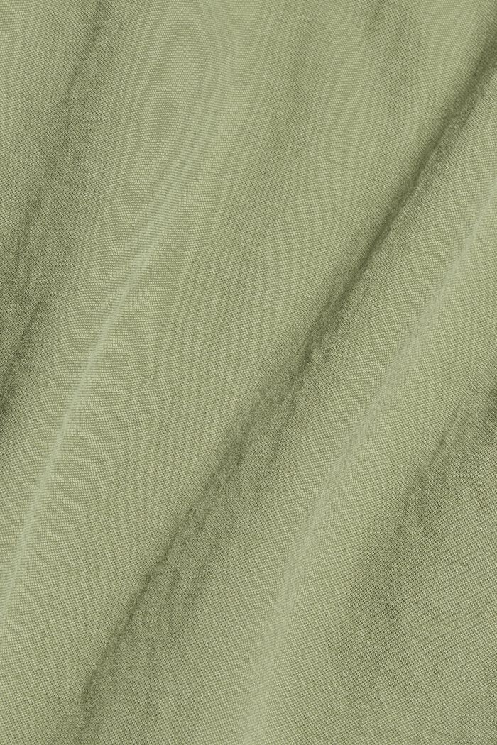 Robe longueur midi à teneur en fibres LENZING™ ECOVERO™, LIGHT KHAKI, detail image number 4