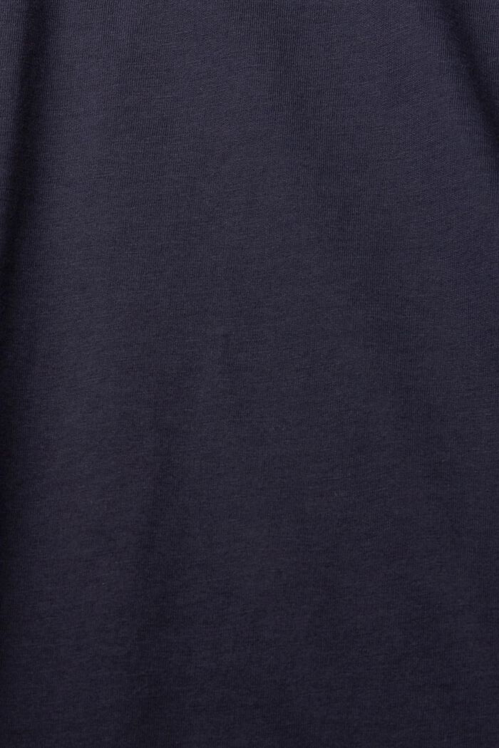 Jersey T-shirt, 100% katoen, NAVY, detail image number 1