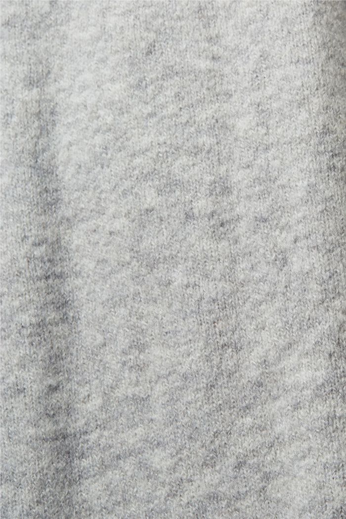 Pull-over à col droit, LIGHT GREY, detail image number 5