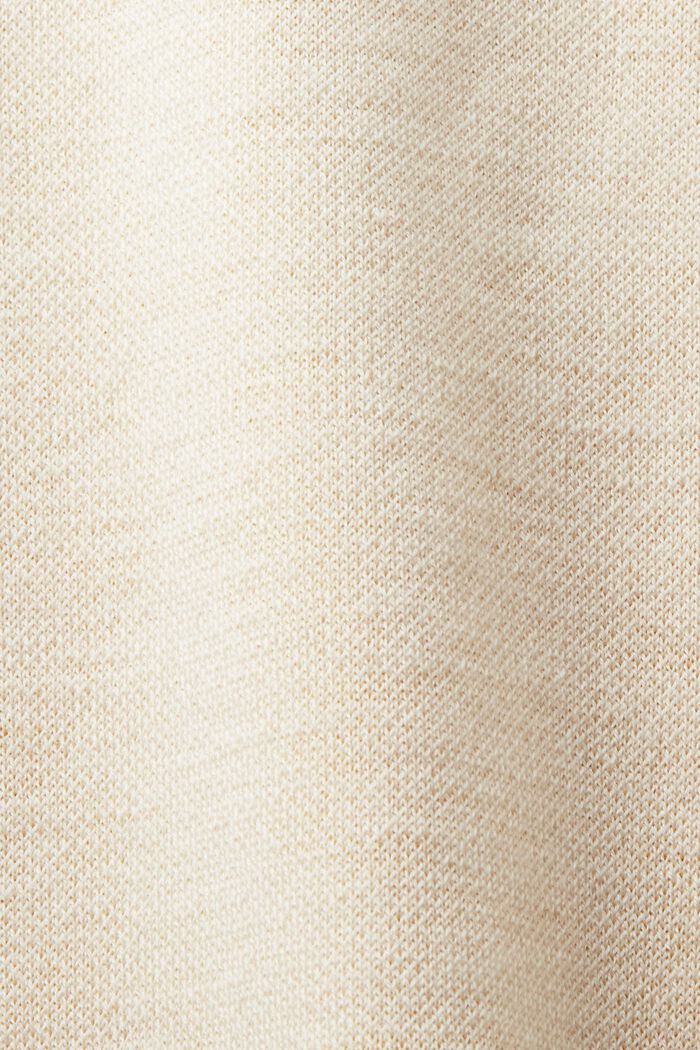 Mini-robe sans manches en laine mélangée, CREAM BEIGE, detail image number 6