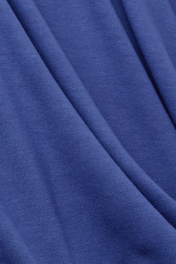 Jersey negligé met kanten randjes, DARK BLUE, detail image number 4