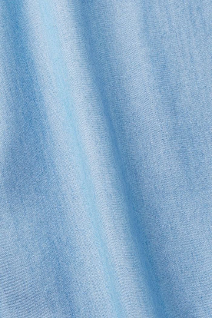 Robe tunique imitation denim, BLUE MEDIUM WASHED, detail image number 5