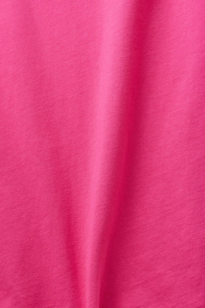 Katoenen T-shirt met dolfijnenprint, PINK FUCHSIA, detail image number 5