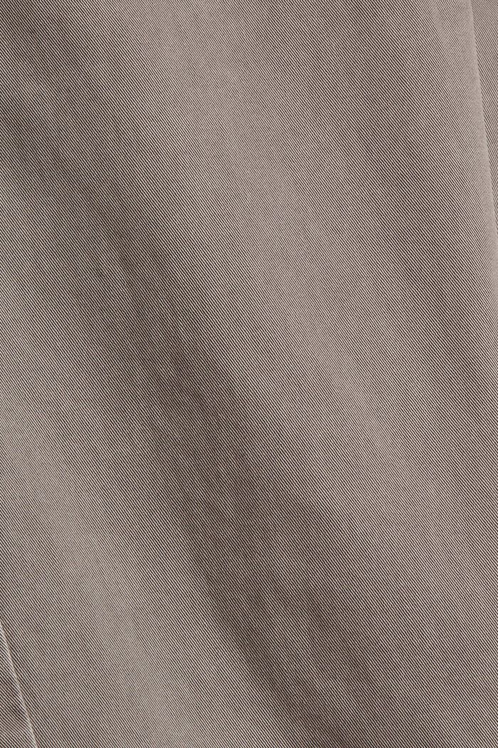 Pantalon stretch à teneur en coton biologique, GUNMETAL, detail image number 4
