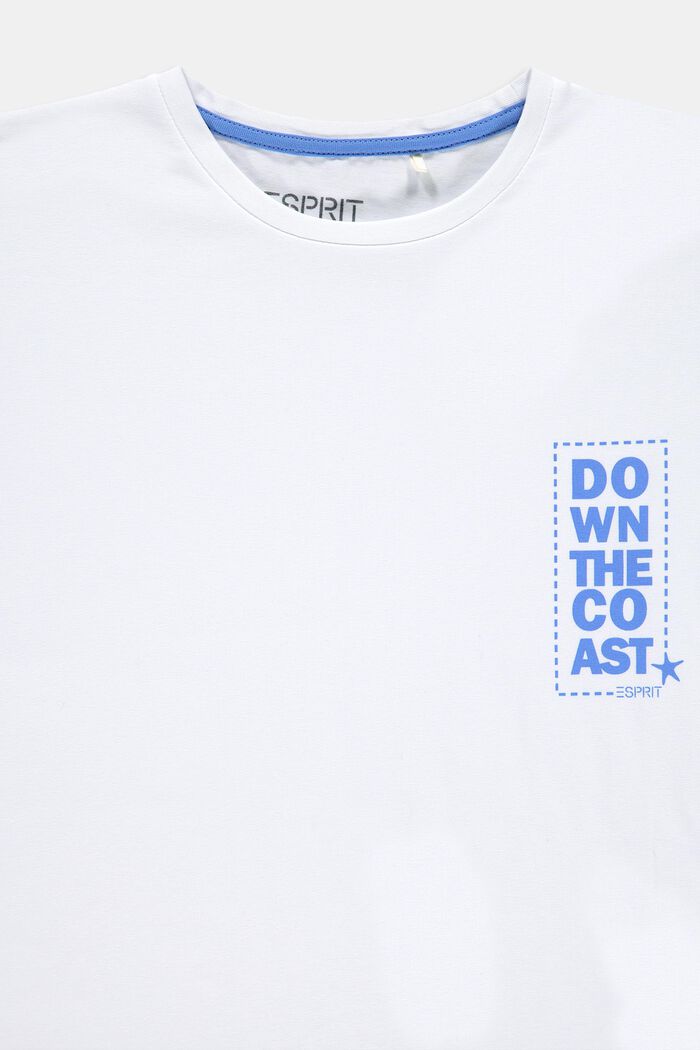T-shirt met statementprint, WHITE, detail image number 2