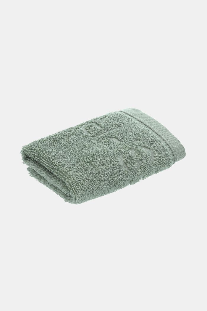 Met TENCEL™: handdoekenlijn van badstof, SOFT GREEN, detail image number 1