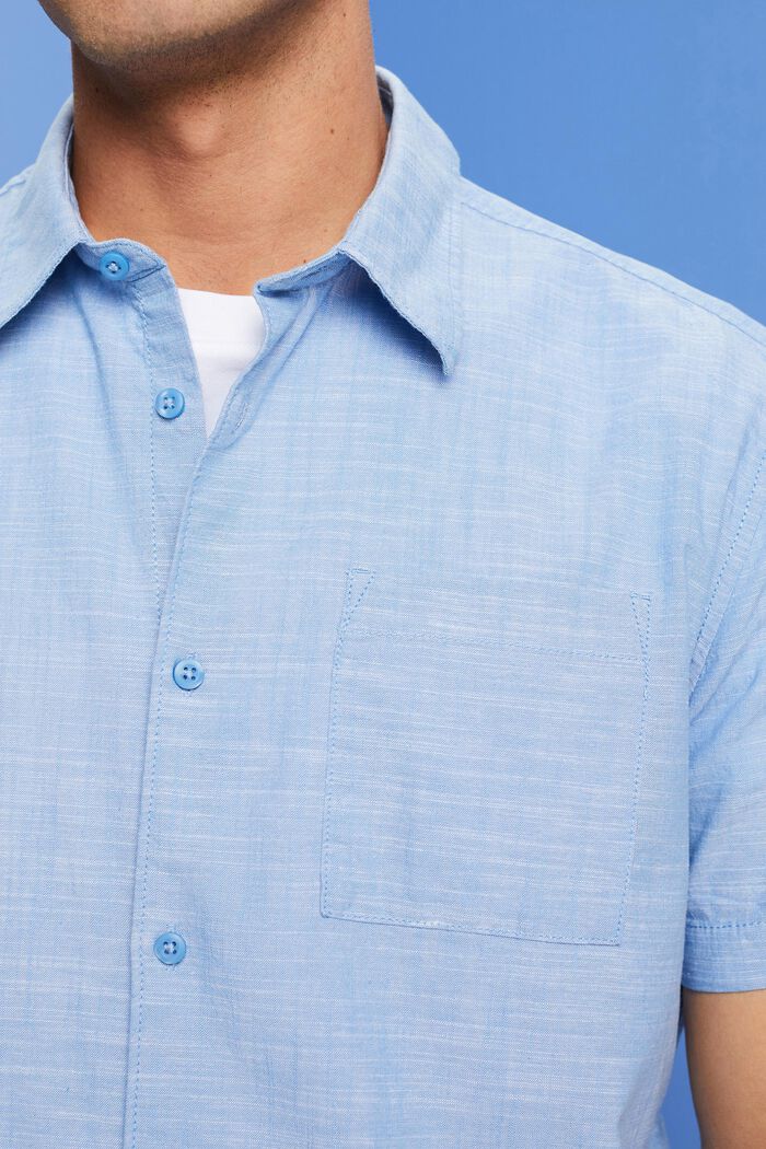 Overhemd met buttondownkraag, LIGHT BLUE, detail image number 2