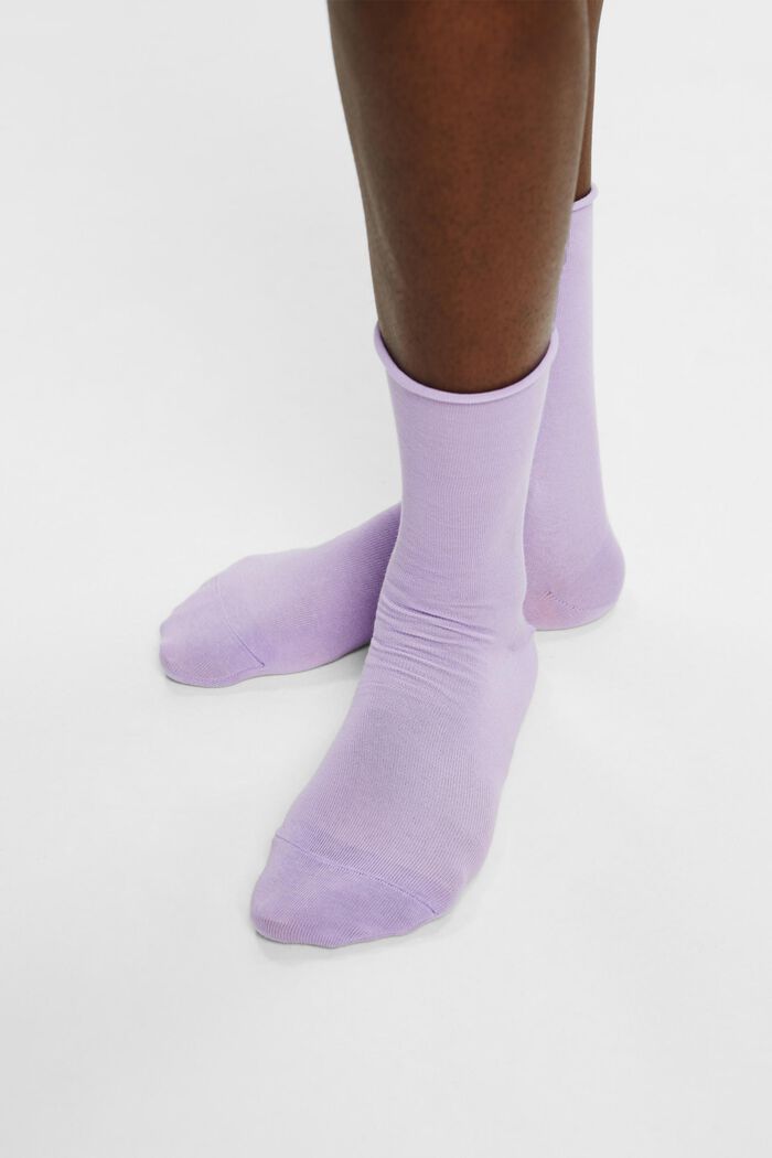 2 paar grofgebreide sokken, LUPINE, detail image number 1