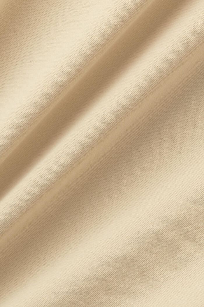 T-shirt délavé, 100 % coton, SAND, detail image number 5