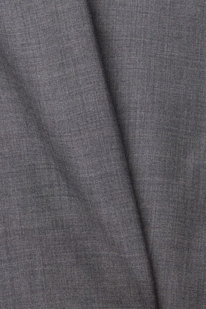 En laine : le blouson zippé, DARK GREY, detail image number 1