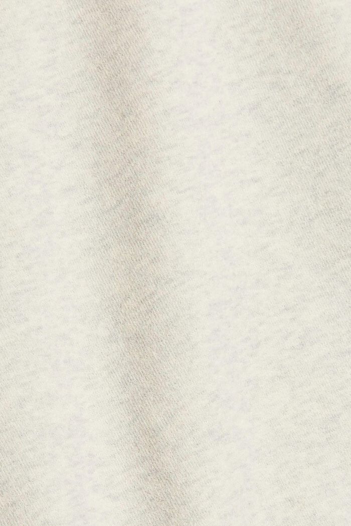 Sweat-shirt à col droit et boutons, OFF WHITE, detail image number 4