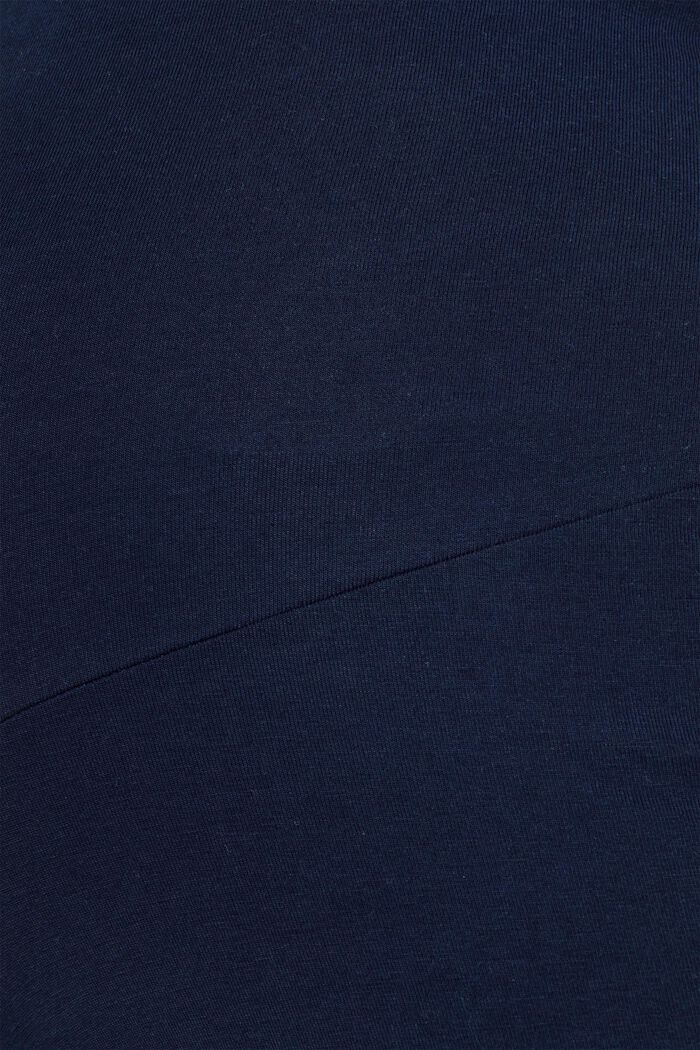 Jersey broek met band over de buik, NIGHT BLUE, detail image number 2