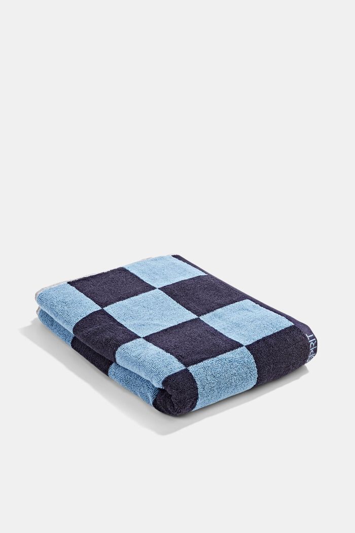 Handdoek van badstof, 100% katoen, NAVY BLUE, detail image number 0