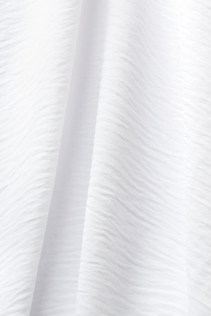 Crêpe blouse met knopen, WHITE, detail image number 6