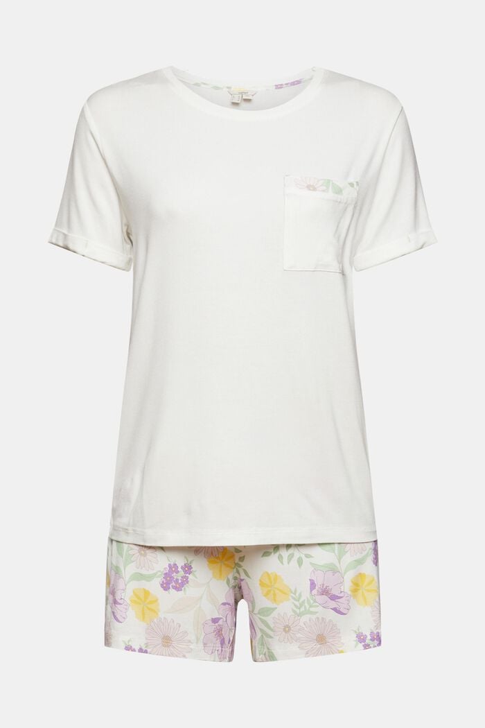 Pyjamaset met korte broek, LENZING™ ECOVERO™