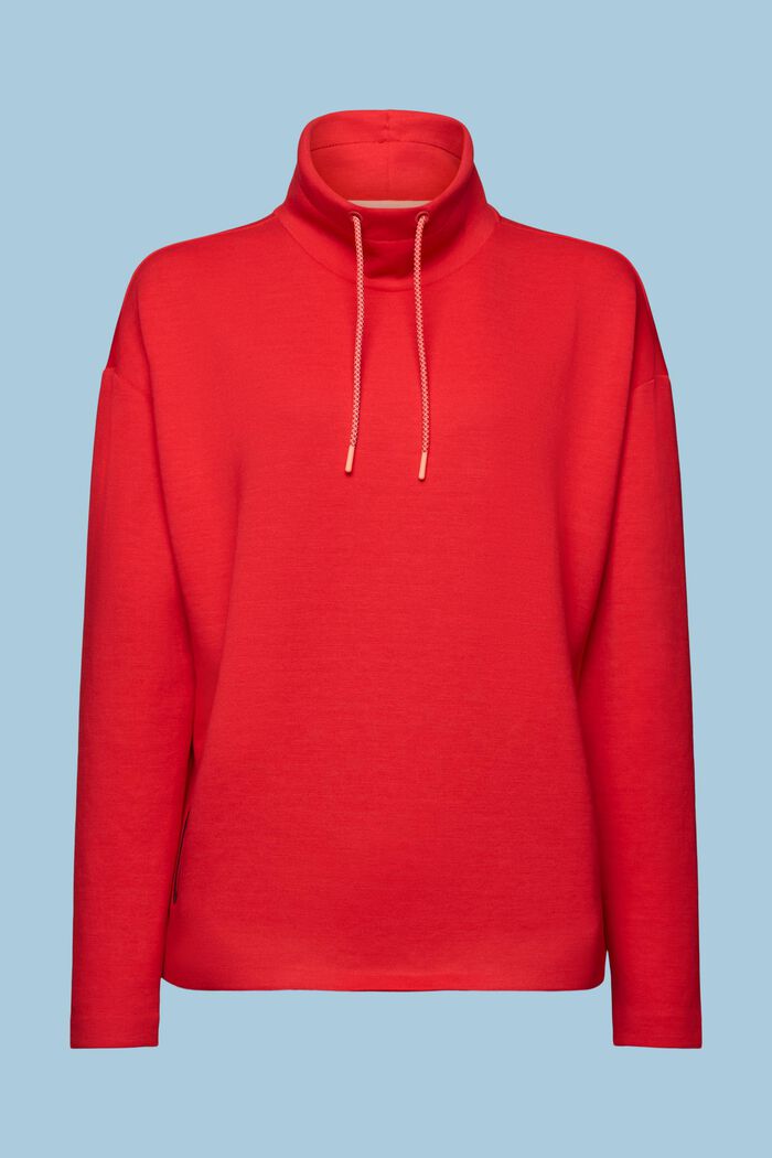 Sportsweatshirt, RED, detail image number 6