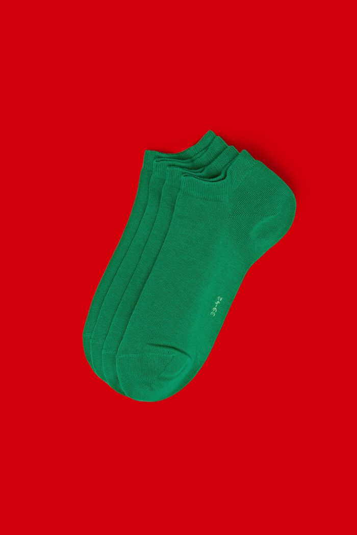 Lot de 2 paires de chaussettes, coton biologique, GRASS GREEN, detail image number 0