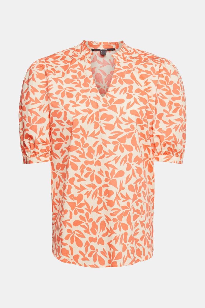 Katoenen blouse met print