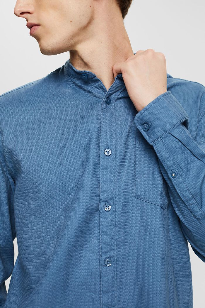 Woven Shirt, BLUE, detail image number 2